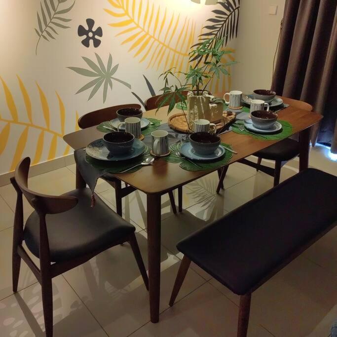 Alocasia Geniehome 3Br Free Wifi @ Utropolis Shah Alam Buitenkant foto