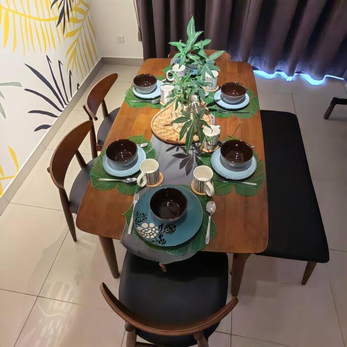 Alocasia Geniehome 3Br Free Wifi @ Utropolis Shah Alam Buitenkant foto