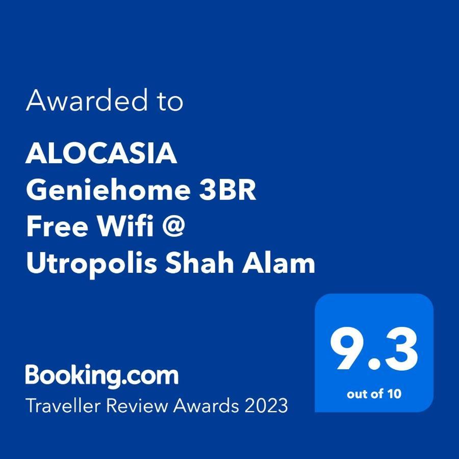 Alocasia Geniehome 3Br Free Wifi @ Utropolis Shah Alam Buitenkant foto